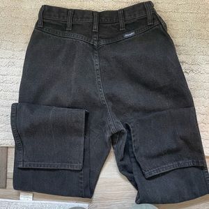 Black vintage wranglers